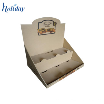 2015 farbenreiche POP Vorlage Karton Display Box Großhandel Papier Zähler Display Box